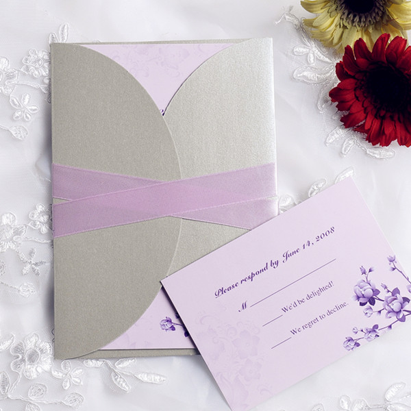 affordable-elegant-light-purple-wedding-invitations-with-gray-pocket-EWPI110